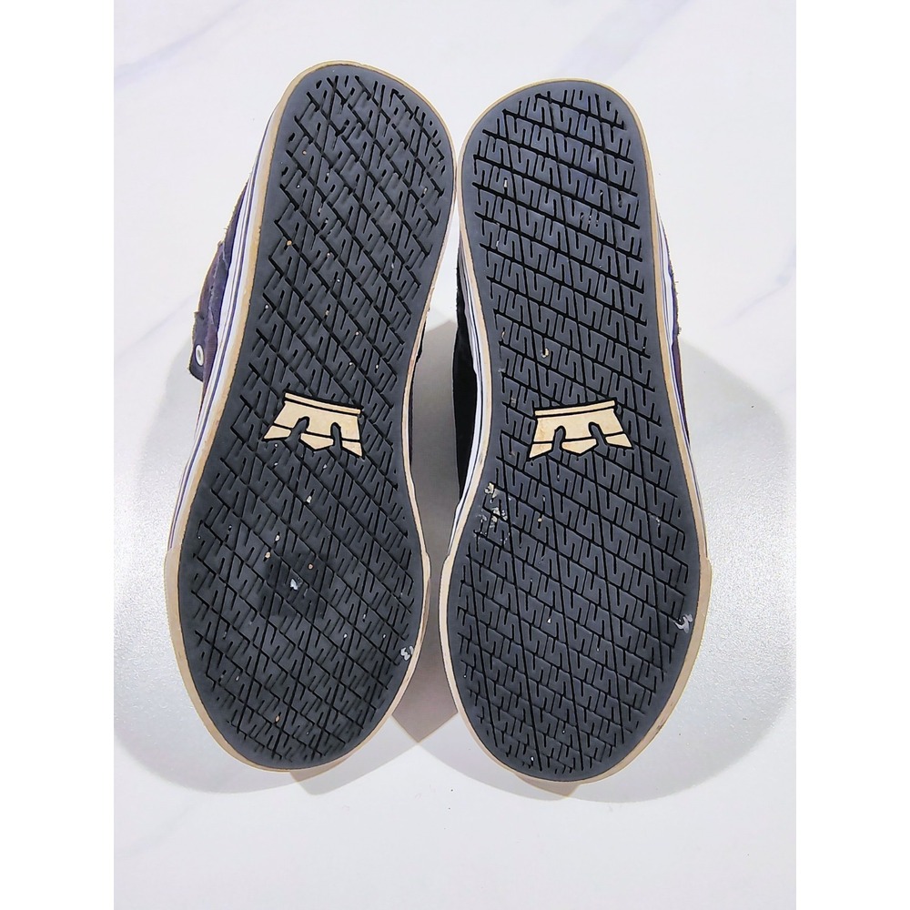 Supra Mens Vaider Skate Shoes Sneakers High Top Navy Suede Canvas 8.5 - Picture 10 of 10